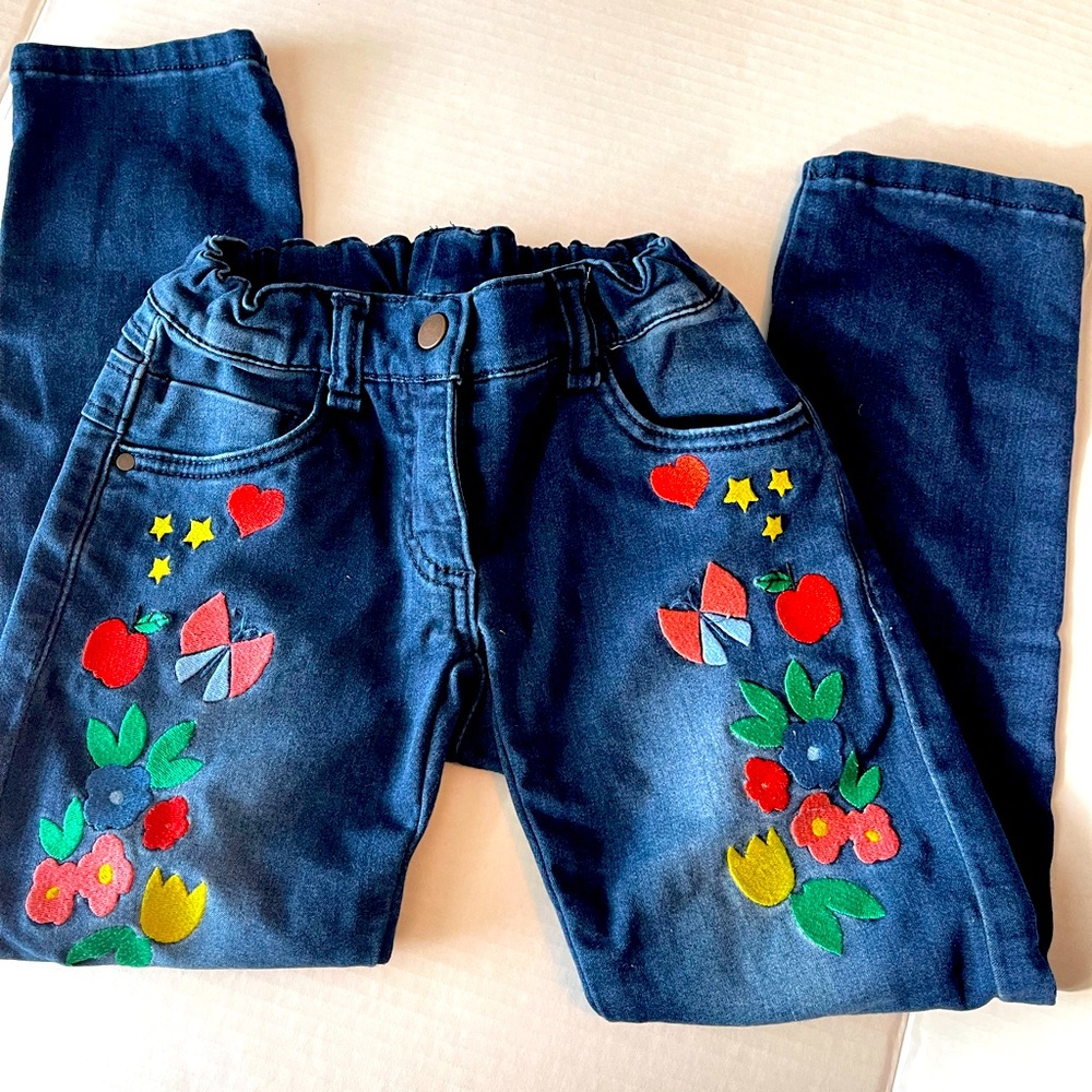 Hanna Anderson Embellished Jeans Hanna Anderson Size 120